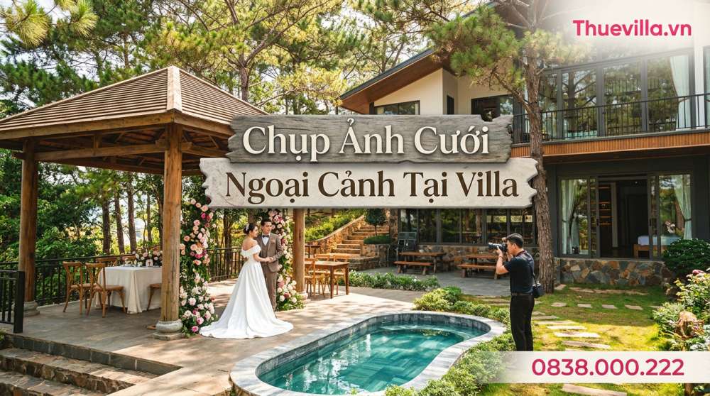 Chụp Ảnh Cưới Ngoại Cảnh Tại Villa: Checklist Chọn Địa Điểm