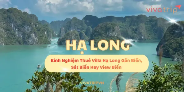 Kinh nghiệm thuê Villa Hạ Long gần biển, sát biển hay view biển: phân biệt rõ để chọn đúng vị trí và trải nghiệm