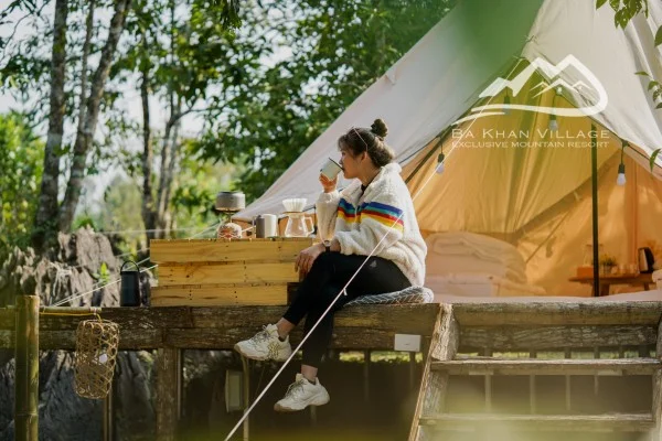 Ảnh chi tiết phòng bakhan-village-resort-mai-chau-glamping-room-vivatrip.webp