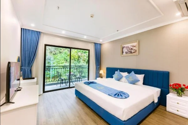 Ảnh chi tiết phòng Phòng Deluxe Giường Đôi/2 Giường Đơn Nhìn Ra Núi 7