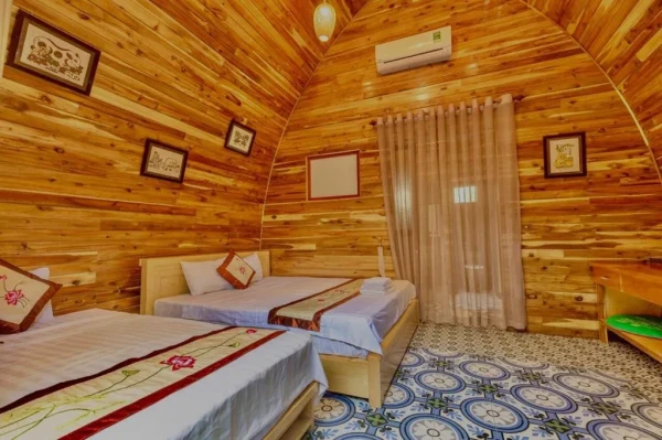 Ảnh chi tiết phòng hang-mua-ecolodge-ninh-binh-bungalow-deluxe-vivatrip-02.webp