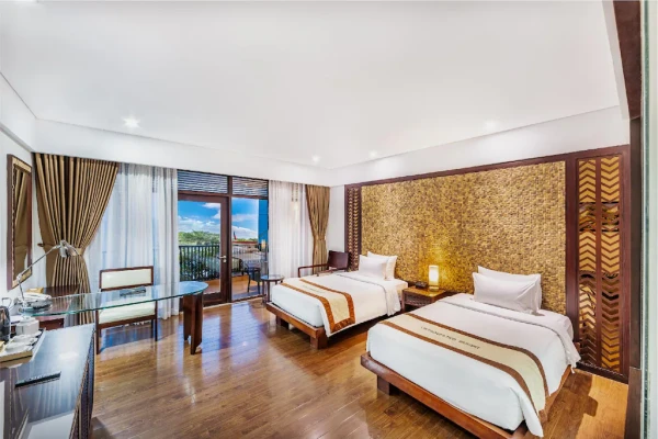 Ảnh chi tiết phòng Phòng Deluxe 2 giường đơn Hướng vườn (Garden View Deluxe Twin) 8