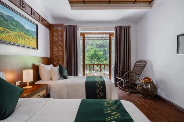 Ảnh chi tiết phòng mai-chau-mountain-view-resort-phong-deluxe-giuong-doi-2-giuong-don-vivatrip-02.webp