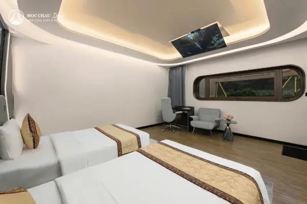 Ảnh chi tiết phòng moc-chau-island-mountain-park-and-resort-twin-vivatrip_04.webp