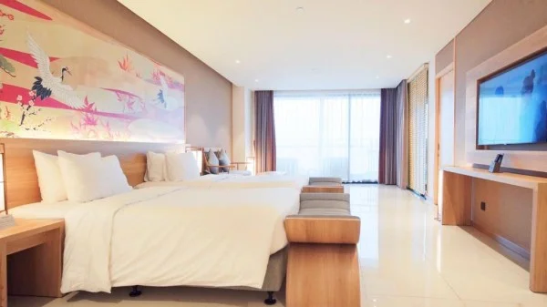 Ảnh chi tiết phòng Phòng Premium Deluxe Giường Đôi/ 2 Giường Đơn Nhìn Ra Biển - Bao Gồm Suối Nước Nóng & Công Viên Nước 9