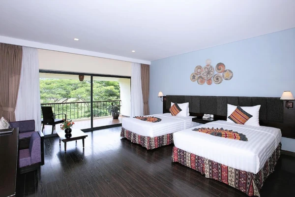 Ảnh chi tiết phòng serena-resort-kim-boi-deluxe-twin-room-vivatrip.webp
