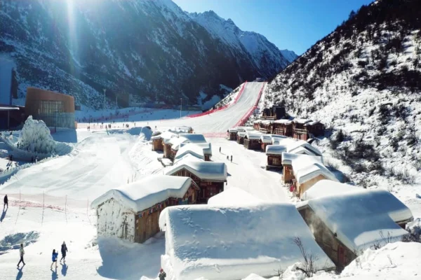 Ảnh Thành Đô- Cửu Trại Câu- Công viên gấu trúc - Trượt tuyết Gia Cô Sơn