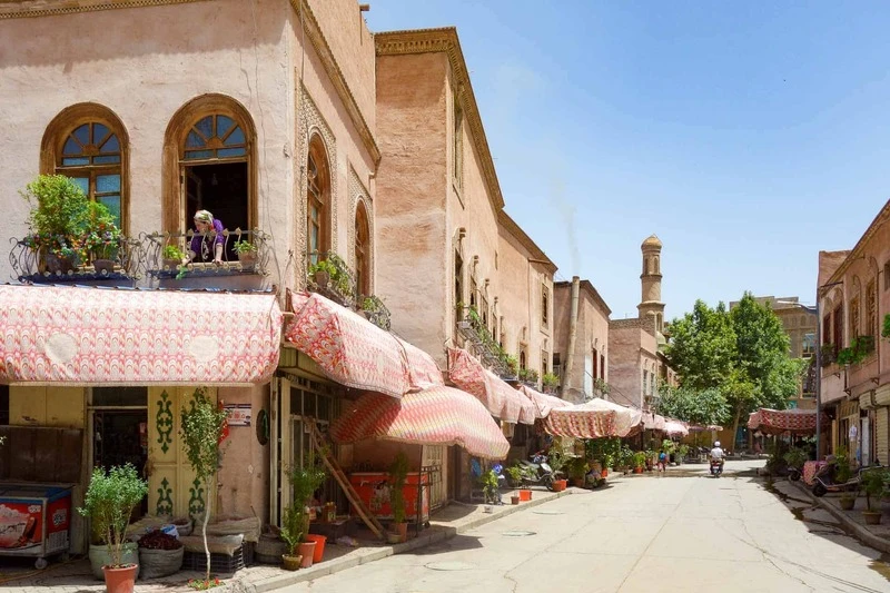Ảnh Trung Quốc: Khám phá con đường tơ lụa cổ xưa Tân Cương - Kashgar - Grand Bazaar - Tashkurgan - Cao nguyên Pamir - Công viên Sông băng Oytak - Thành phố cổ Shache | Chương trình mới